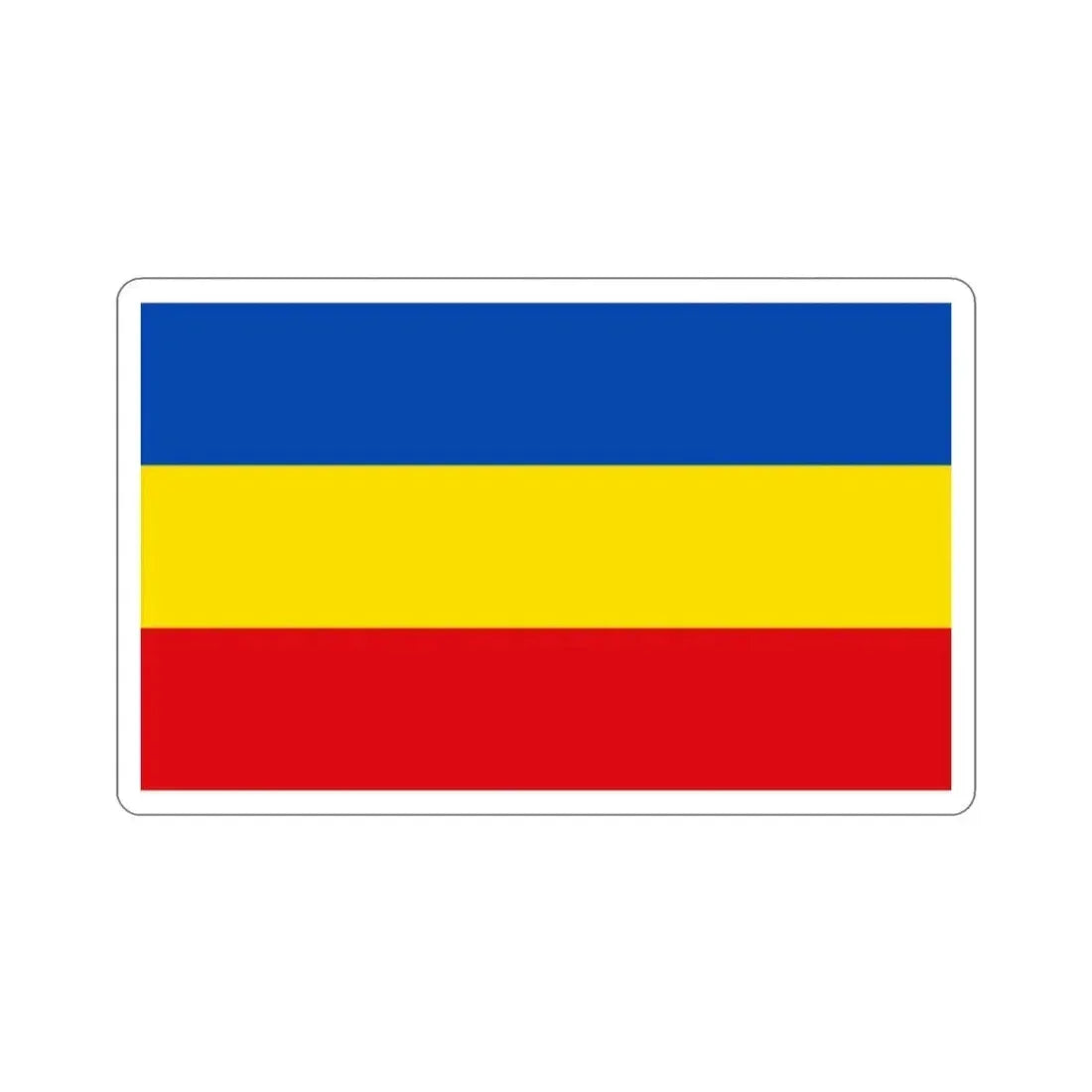 Flag of Delmenhorst Germany STICKER Vinyl Die-Cut Decal 2 Inch - The Sticker Space