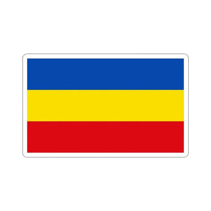 Flag of Delmenhorst Germany STICKER Vinyl Die-Cut Decal 3 Inch - The Sticker Space