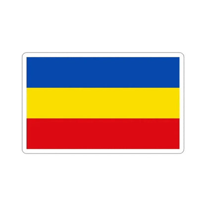 Flag of Delmenhorst Germany STICKER Vinyl Die-Cut Decal 4 Inch - The Sticker Space