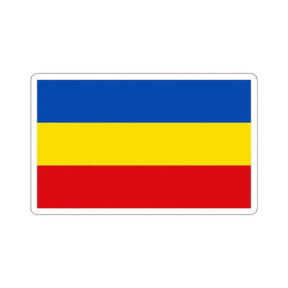 Flag of Delmenhorst Germany STICKER Vinyl Die-Cut Decal 5 Inch - The Sticker Space