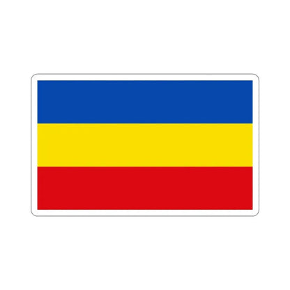 Flag of Delmenhorst Germany STICKER Vinyl Die-Cut Decal 5 Inch - The Sticker Space