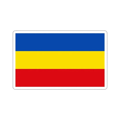 Flag of Delmenhorst Germany STICKER Vinyl Die-Cut Decal 6 Inch - The Sticker Space