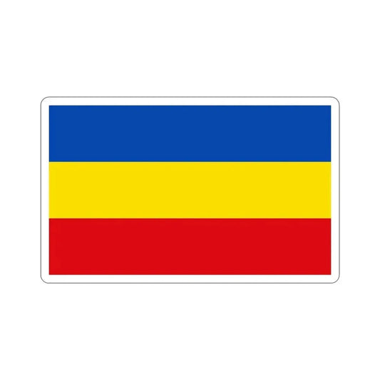 Flag of Delmenhorst Germany STICKER Vinyl Die-Cut Decal 6 Inch - The Sticker Space