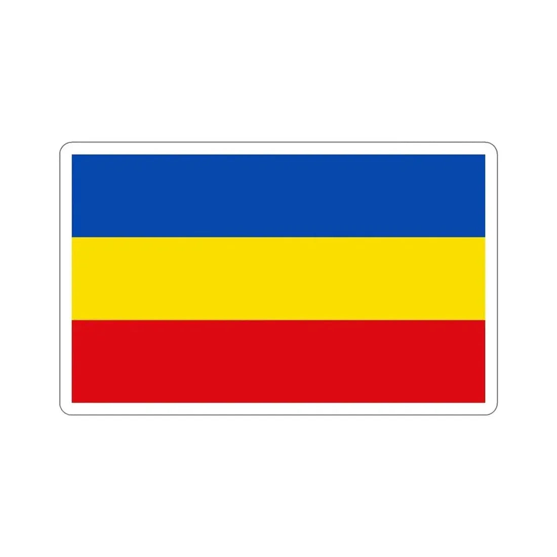 Flag of Delmenhorst Germany STICKER Vinyl Die-Cut Decal - The Sticker Space