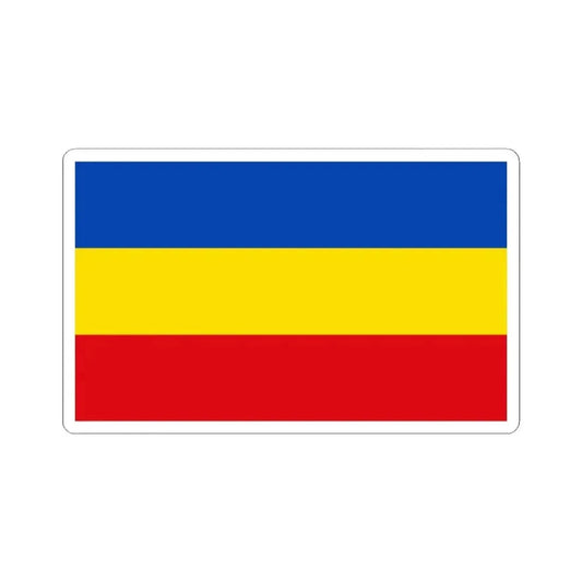 Flag of Delmenhorst Germany - STICKER Vinyl Kiss-Cut Decal 2 Inch White - The Sticker Space