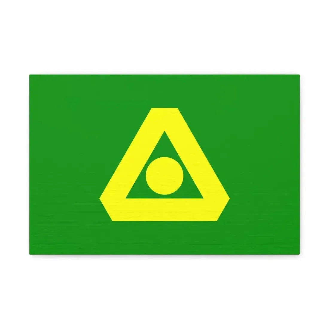 Flag of Delta British Columbia Canada - Canvas Wall Art 18″ x 12″ 1.25" - The Sticker Space