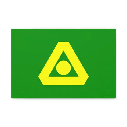 Flag of Delta British Columbia Canada - Canvas Wall Art 18″ x 12″ 1.25" - The Sticker Space