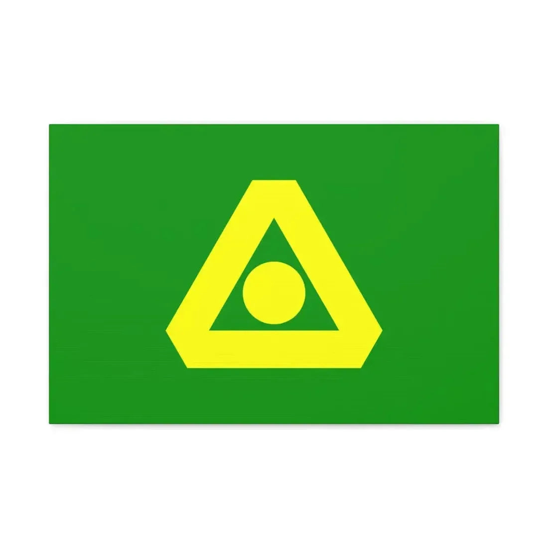 Flag of Delta British Columbia Canada - Canvas Wall Art 24″ x 16″ 1.25" - The Sticker Space