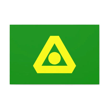 Flag of Delta British Columbia Canada - Canvas Wall Art 24″ x 16″ 1.25" - The Sticker Space