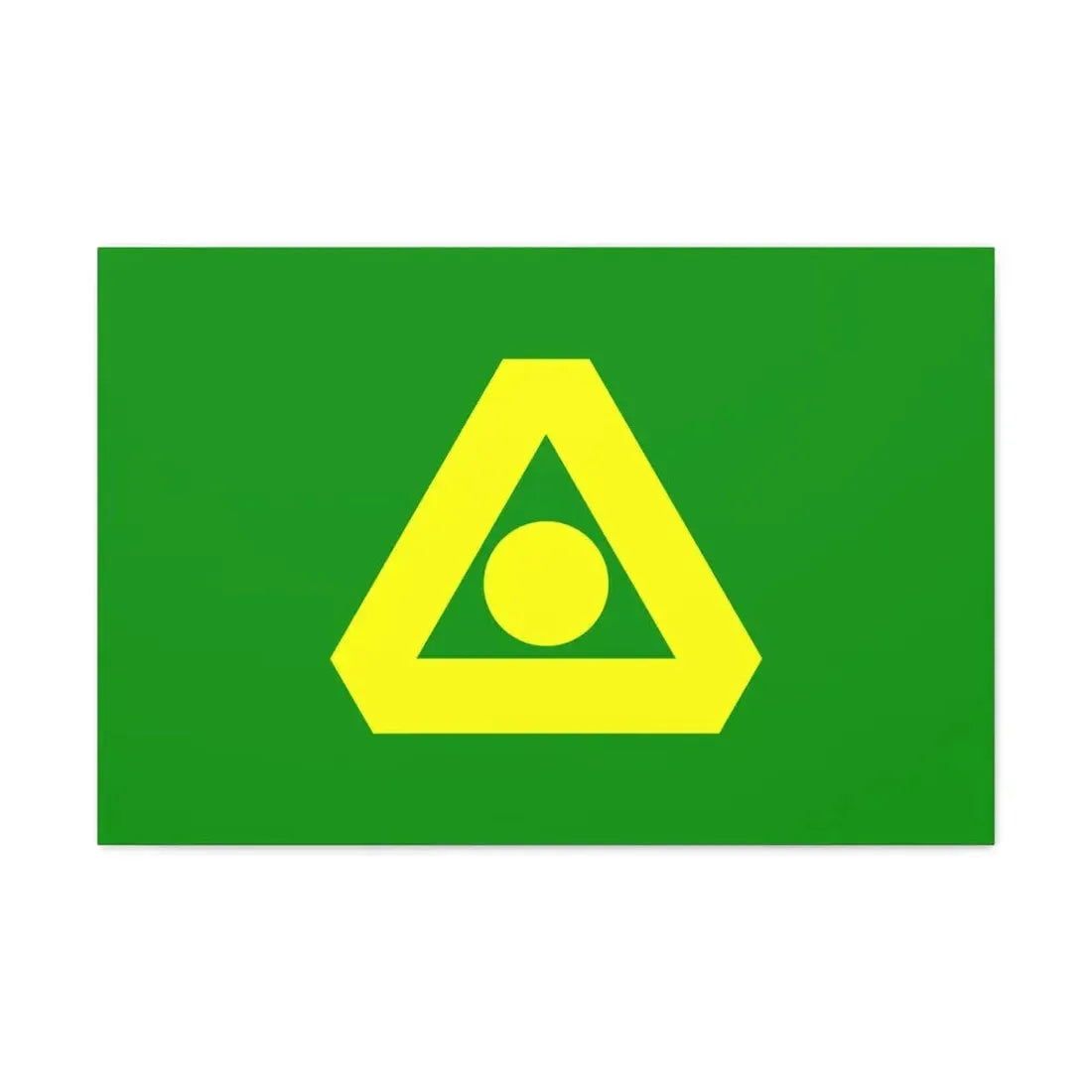 Flag of Delta British Columbia Canada - Canvas Wall Art 30" x 20" 1.25" - The Sticker Space