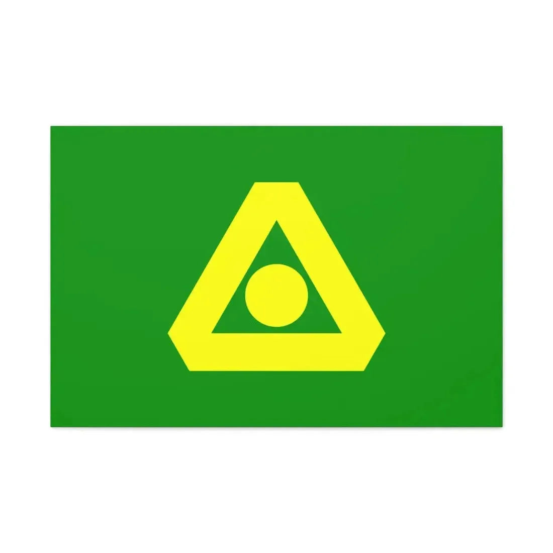 Flag of Delta British Columbia Canada - Canvas Wall Art 36" x 24" 1.25" - The Sticker Space