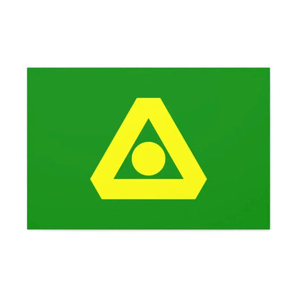 Flag of Delta British Columbia Canada - Canvas Wall Art 36" x 24" 1.25" - The Sticker Space