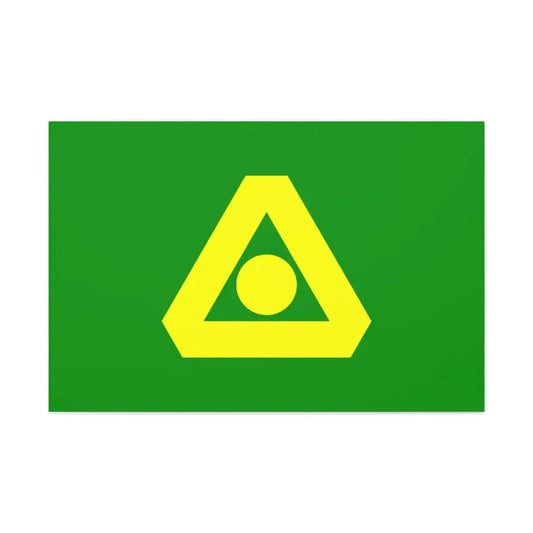 Flag of Delta British Columbia Canada - Canvas Wall Art 36" x 24" 1.25" - The Sticker Space