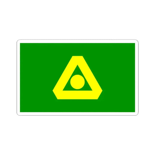 Flag of Delta British Columbia (Canada) STICKER Vinyl Kiss-Cut Decal 2 Inch White - The Sticker Space