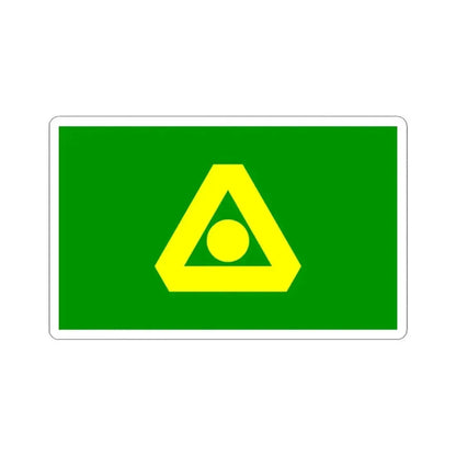 Flag of Delta British Columbia (Canada) STICKER Vinyl Kiss-Cut Decal 3 Inch White - The Sticker Space