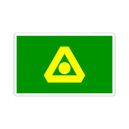 Flag of Delta British Columbia (Canada) STICKER Vinyl Kiss-Cut Decal 4 Inch White - The Sticker Space