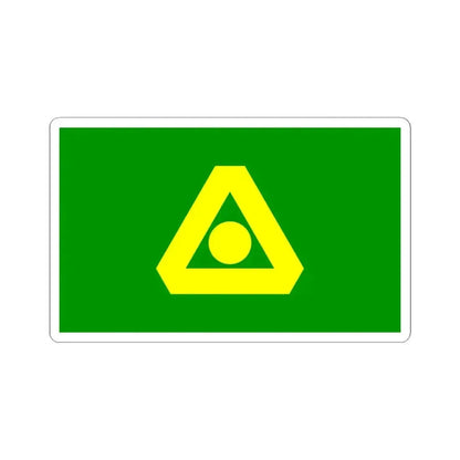 Flag of Delta British Columbia (Canada) STICKER Vinyl Kiss-Cut Decal 6 Inch White - The Sticker Space