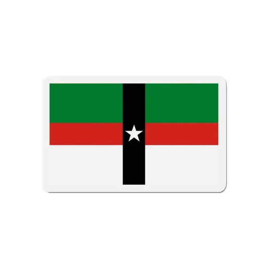 Flag of Denison Texas - Refrigerator Magnet 6 Inch - The Sticker Space