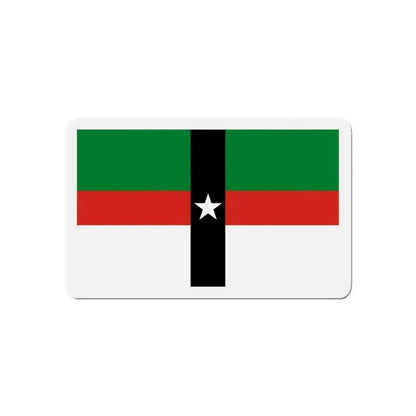 Flag of Denison Texas - Refrigerator Magnet - The Sticker Space