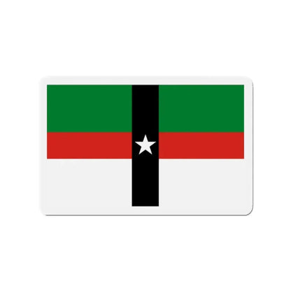 Flag of Denison Texas - Refrigerator Magnet - The Sticker Space