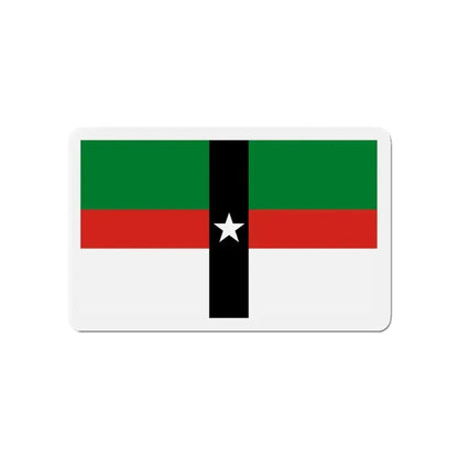 Flag of Denison Texas - Refrigerator Magnet - The Sticker Space