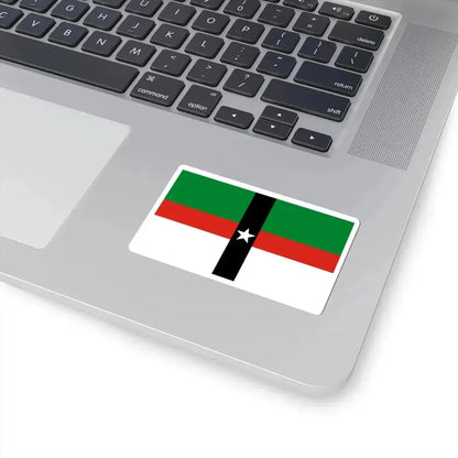 Flag of Denison Texas (United States) STICKER Vinyl Kiss-Cut Decal - The Sticker Space