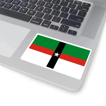 Flag of Denison Texas (United States) STICKER Vinyl Kiss-Cut Decal - The Sticker Space