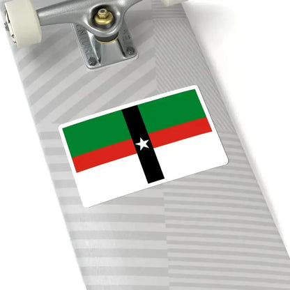 Flag of Denison Texas (United States) STICKER Vinyl Kiss-Cut Decal - The Sticker Space