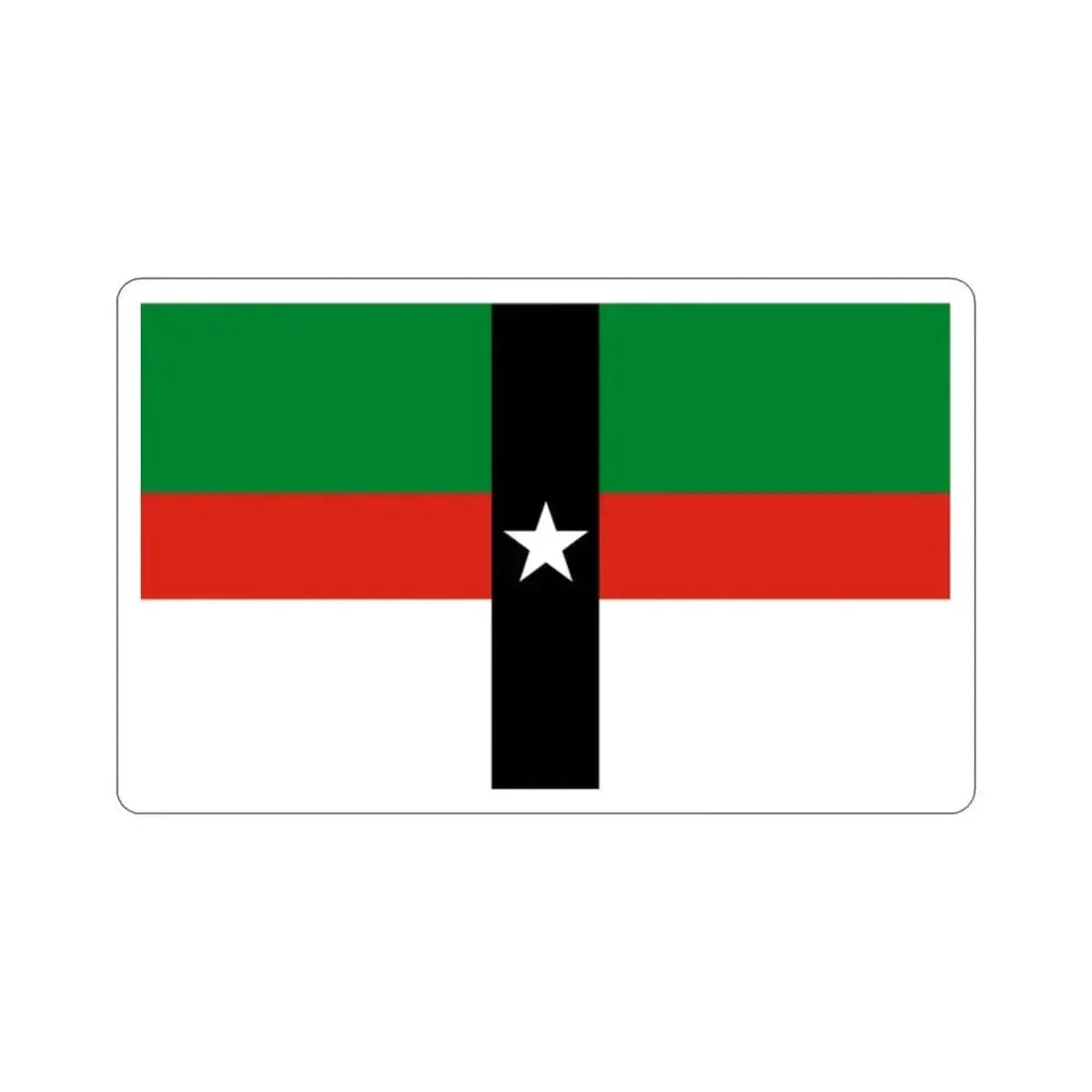 Flag of Denison Texas USA STICKER Vinyl Die-Cut Decal 2 Inch - The Sticker Space