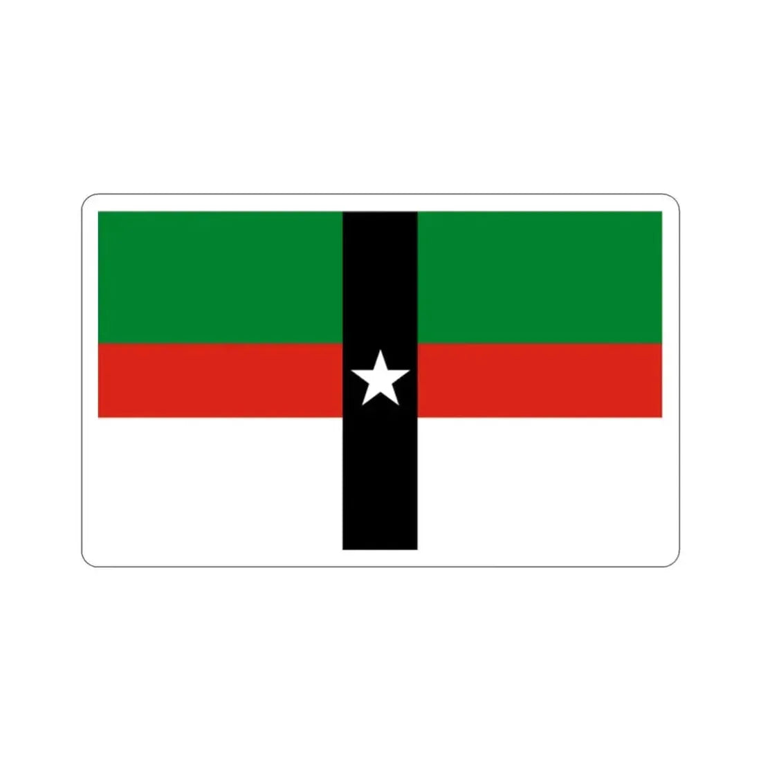 Flag of Denison Texas USA STICKER Vinyl Die-Cut Decal 2 Inch - The Sticker Space