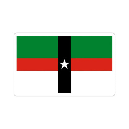 Flag of Denison Texas USA STICKER Vinyl Die-Cut Decal 3 Inch - The Sticker Space