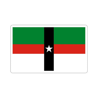 Flag of Denison Texas USA STICKER Vinyl Die-Cut Decal 3 Inch - The Sticker Space