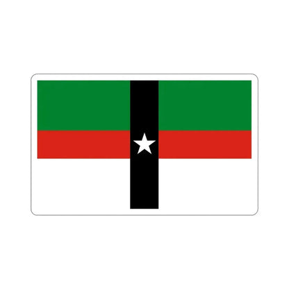 Flag of Denison Texas USA STICKER Vinyl Die-Cut Decal 5 Inch - The Sticker Space