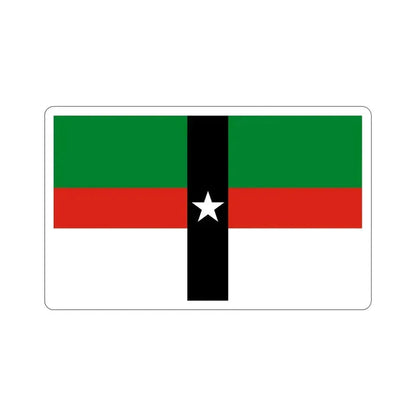 Flag of Denison Texas USA STICKER Vinyl Die-Cut Decal 6 Inch - The Sticker Space