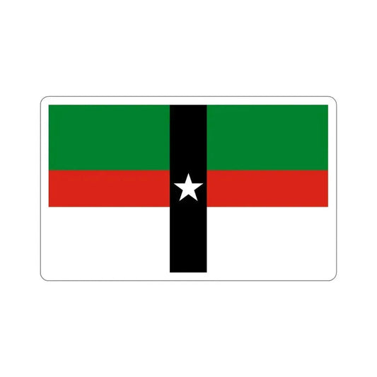 Flag of Denison Texas USA STICKER Vinyl Die-Cut Decal 6 Inch - The Sticker Space