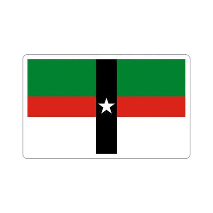 Flag of Denison Texas USA STICKER Vinyl Die-Cut Decal 6 Inch - The Sticker Space