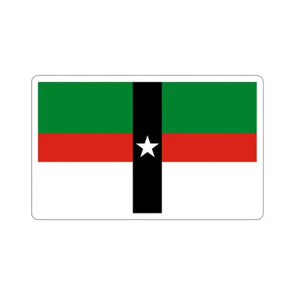 Flag of Denison Texas USA STICKER Vinyl Die-Cut Decal - The Sticker Space