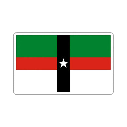 Flag of Denison Texas USA STICKER Vinyl Die-Cut Decal - The Sticker Space
