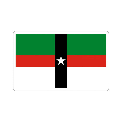 Flag of Denison Texas USA STICKER Vinyl Die-Cut Decal - The Sticker Space