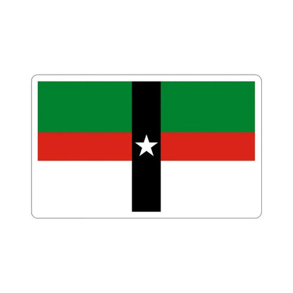 Flag of Denison Texas USA STICKER Vinyl Die-Cut Decal - The Sticker Space