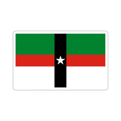 Flag of Denison Texas USA STICKER Vinyl Die-Cut Decal - The Sticker Space