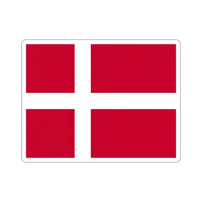 Flag of Denmark STICKER Vinyl Die-Cut Decal 3 Inch - The Sticker Space