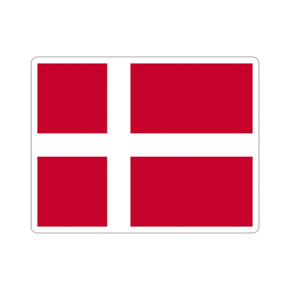 Flag of Denmark STICKER Vinyl Die-Cut Decal-3 Inch-The Sticker Space