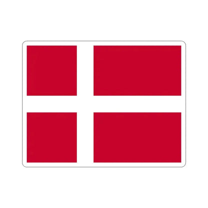 Flag of Denmark STICKER Vinyl Die-Cut Decal 6 Inch - The Sticker Space