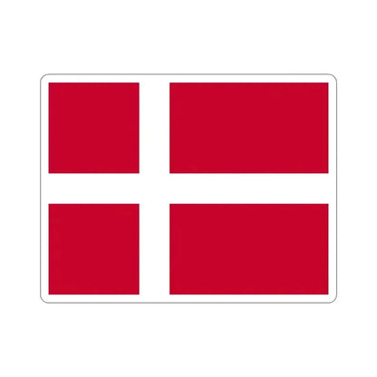 Flag of Denmark STICKER Vinyl Die-Cut Decal - The Sticker Space