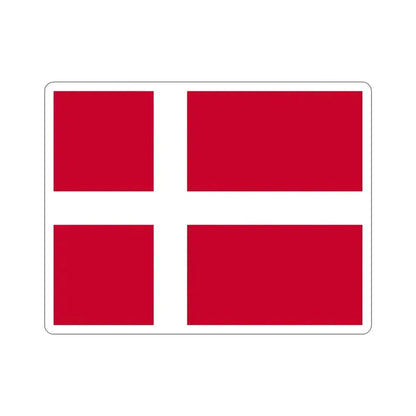 Flag of Denmark STICKER Vinyl Die-Cut Decal - The Sticker Space