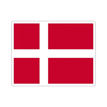 Flag of Denmark STICKER Vinyl Die-Cut Decal - The Sticker Space