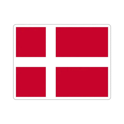 Flag of Denmark STICKER Vinyl Die-Cut Decal - The Sticker Space