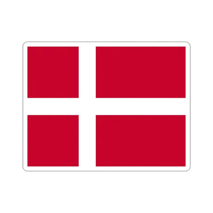Flag of Denmark STICKER Vinyl Die-Cut Decal - The Sticker Space