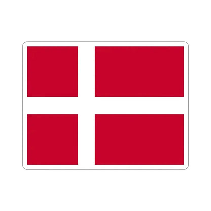 Flag of Denmark STICKER Vinyl Die-Cut Decal - The Sticker Space